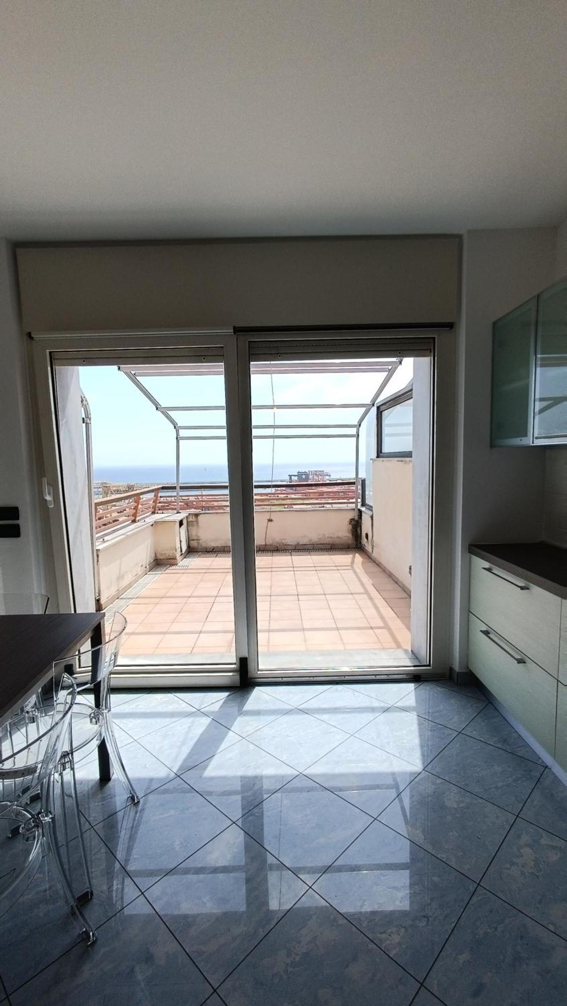 Apartamento Attico Con Vista Su Genova Exterior foto